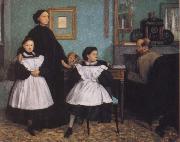German Hilaire Edgar The Bellelli Family painting